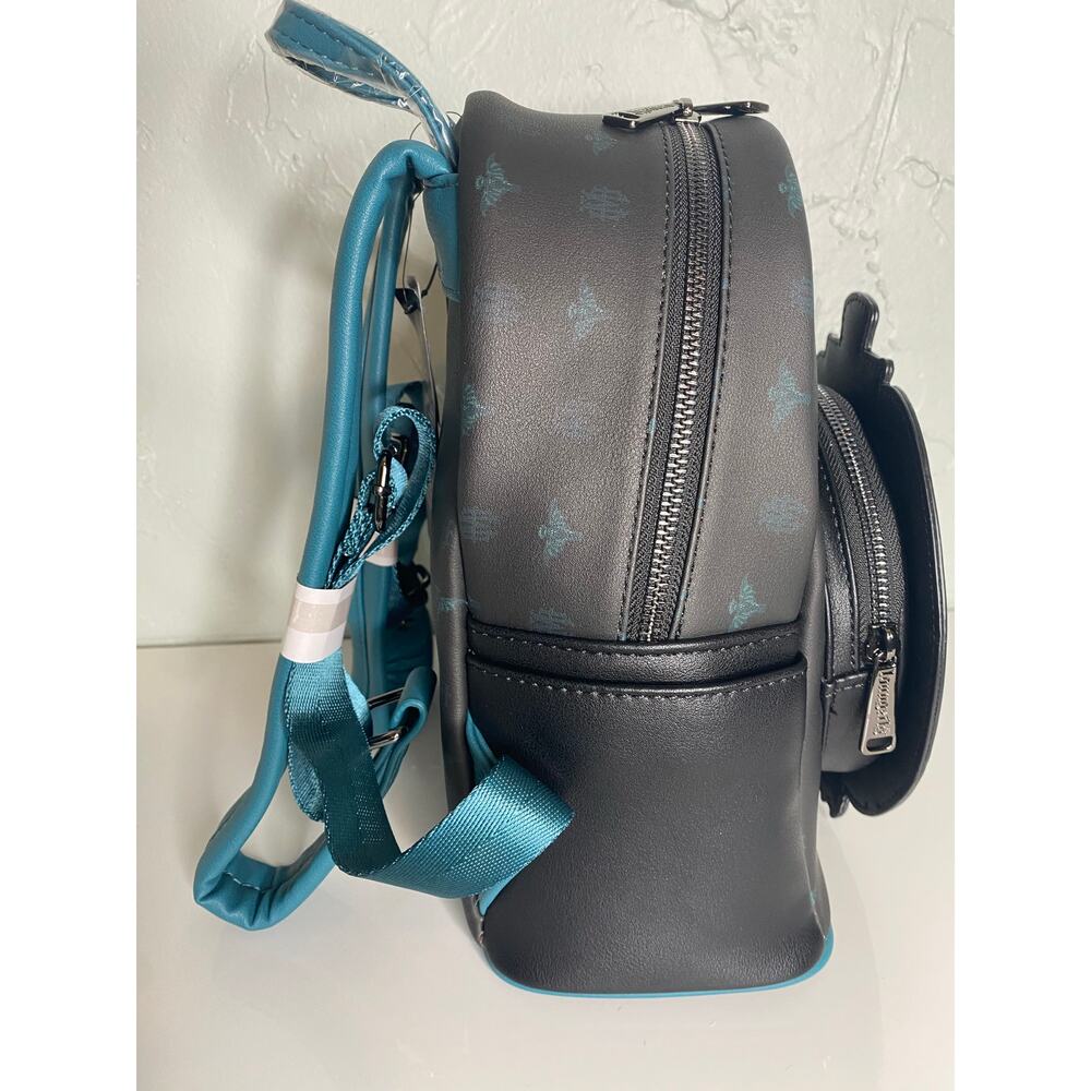 Disney Parks Haunted Mansion Glow in the Dark Loungefly Backpack - Picture 5 of 6